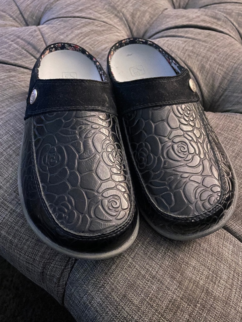 Spenco slide on clogs
